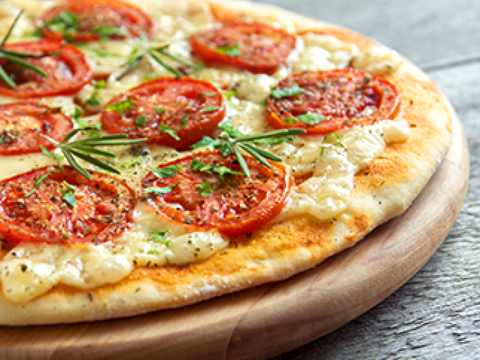 billede af pizza