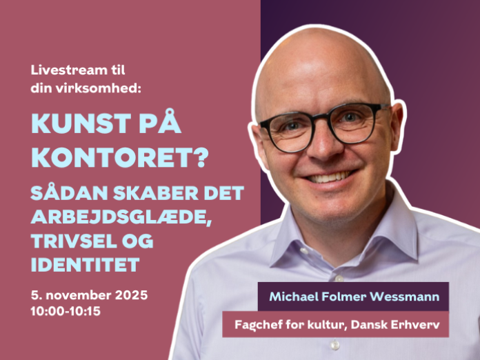 Kunst på kontoret? Sådan skaber det arbejdsglæde, trivsel og identitet