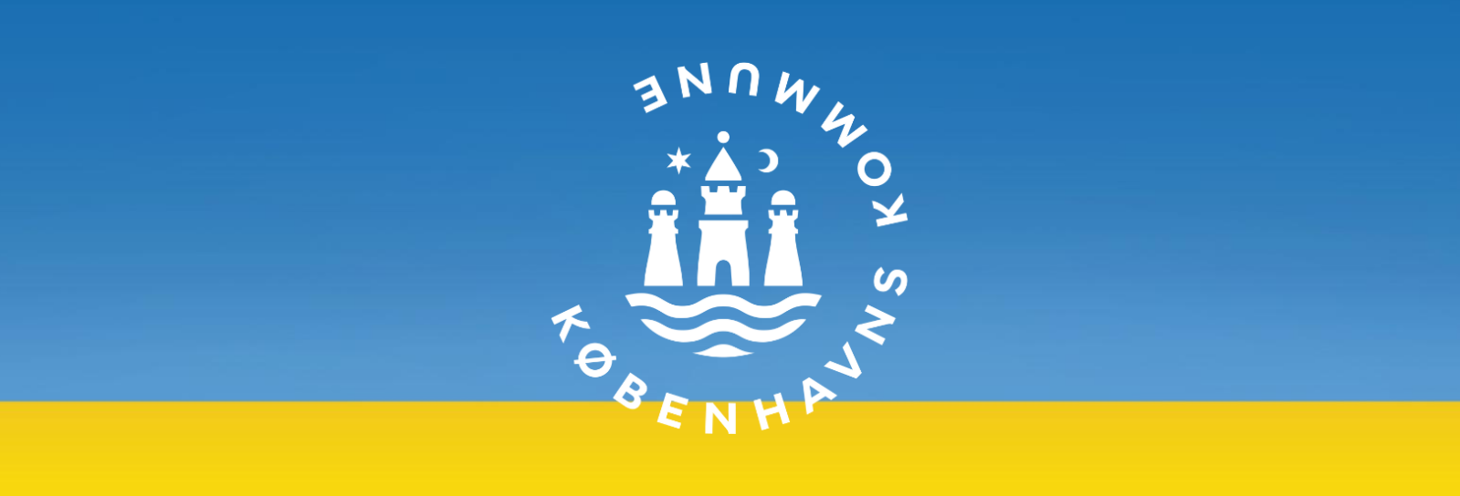 københavns kommune ukraine banner