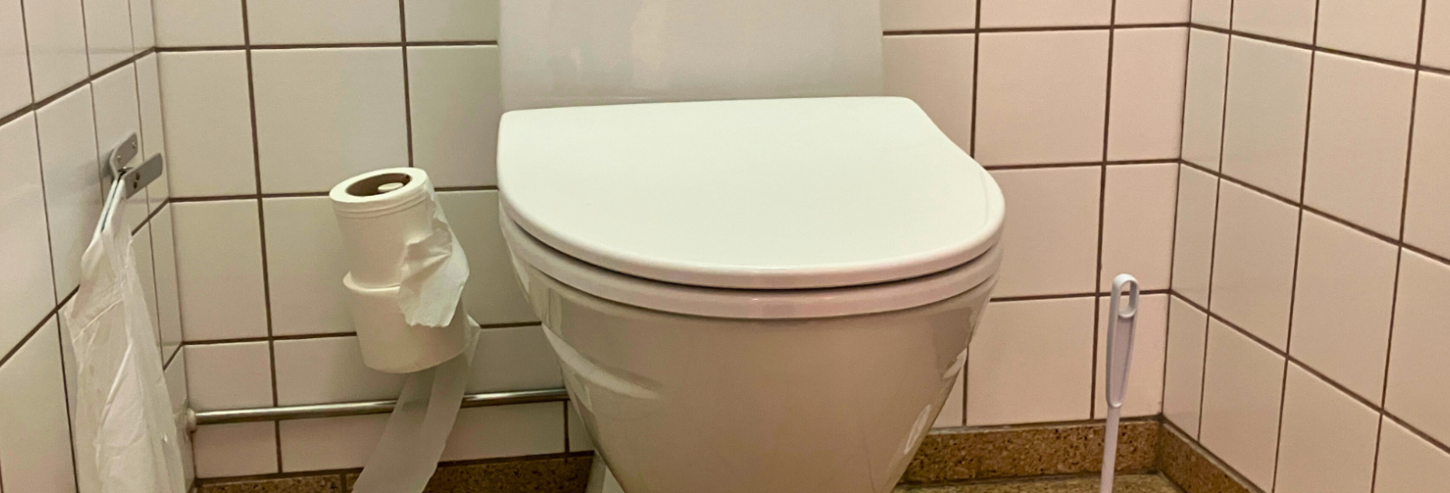 Billede af et toilet