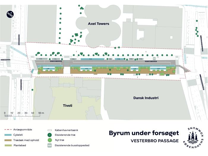 Kort, der viser forhold under forsøget - kort er forklaret i teksten på siden